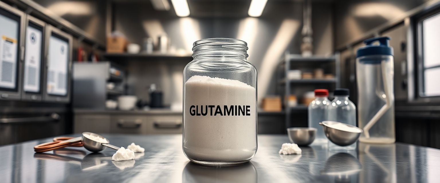 Glutamina en Polvo